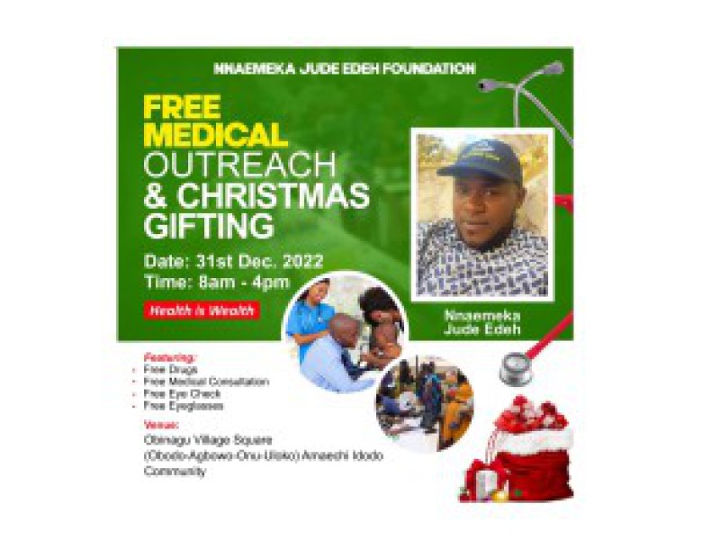 Free Medical Outreach &amp; Christmas Gifting